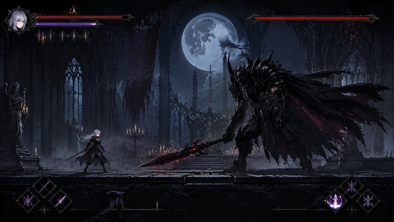 哥特少女勇闯恶魔城2 恶魔城式探索 实机截图 4