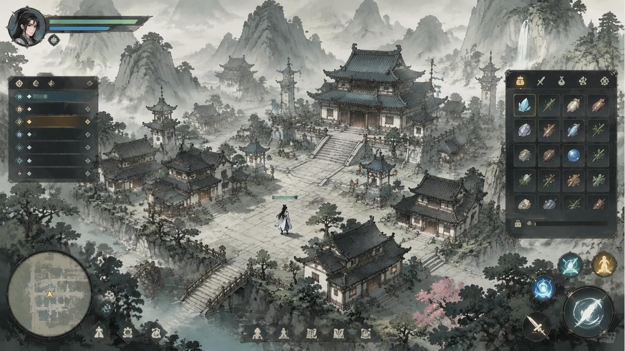 鬼谷八荒 操作界面 预览图 1