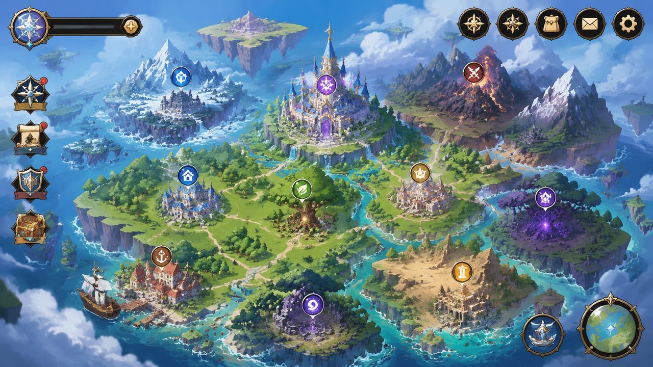 魔法师露娜 地图探索 展示图 8