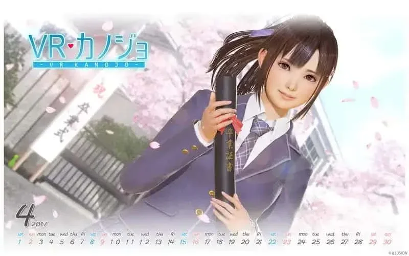 VR女友｜VR Kanoja 角色路线 实机截图