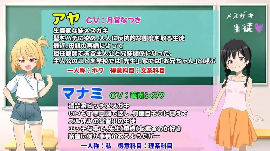 雌小鬼课堂 资源内容 资料图