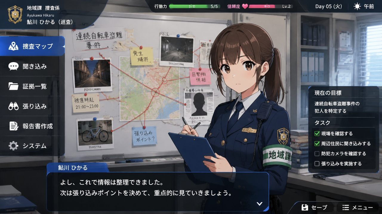极道无赖EX 女警鮎川光 实机画面 展示图 2