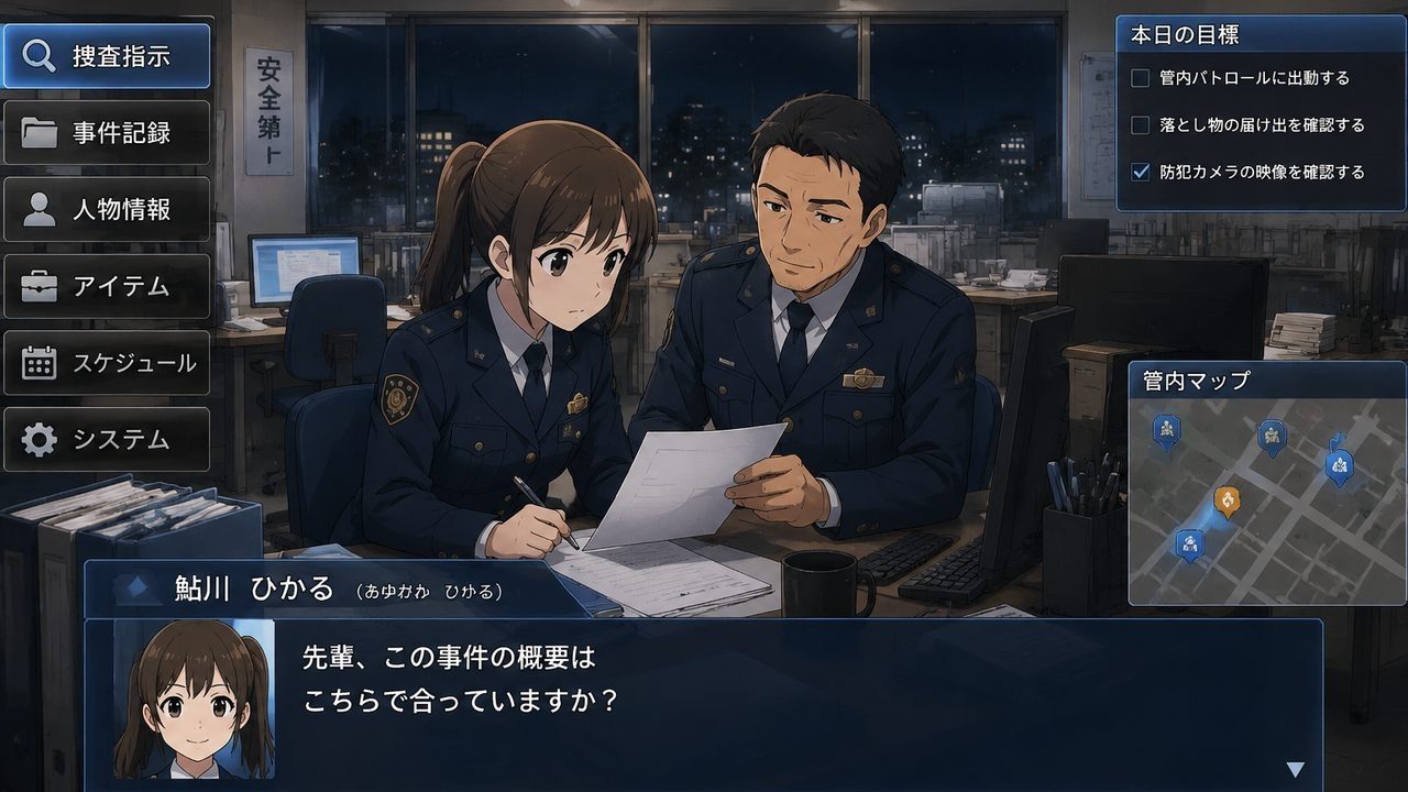极道无赖EX 女警鮎川光 主线事件 资料图 1