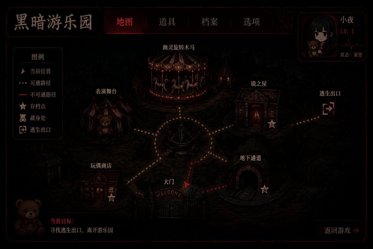 黑暗游乐园 实机画面 内容截图 5