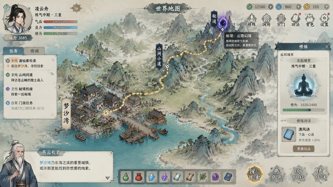 谪仙索欢录 主线事件 画面 8