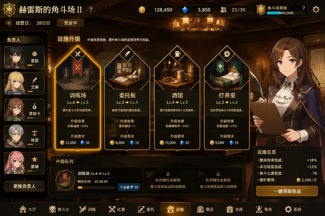赫雷斯的角斗场Ⅱ 地图探索 玩法截图 3