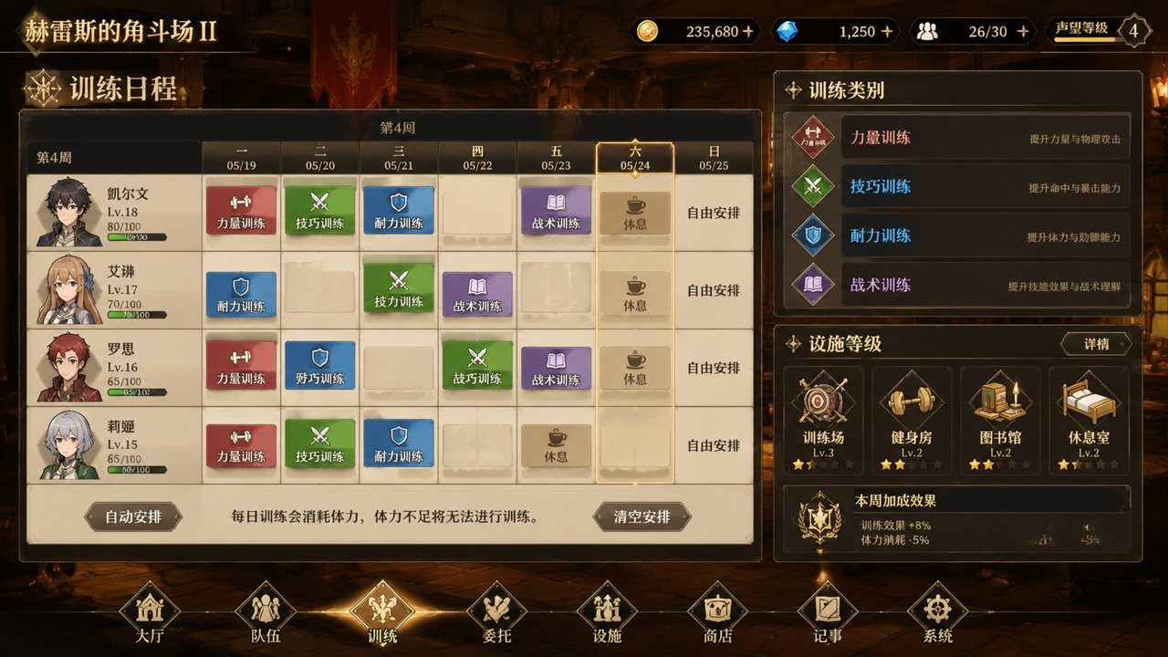 赫雷斯的角斗场Ⅱ 经营养成 预览图 3