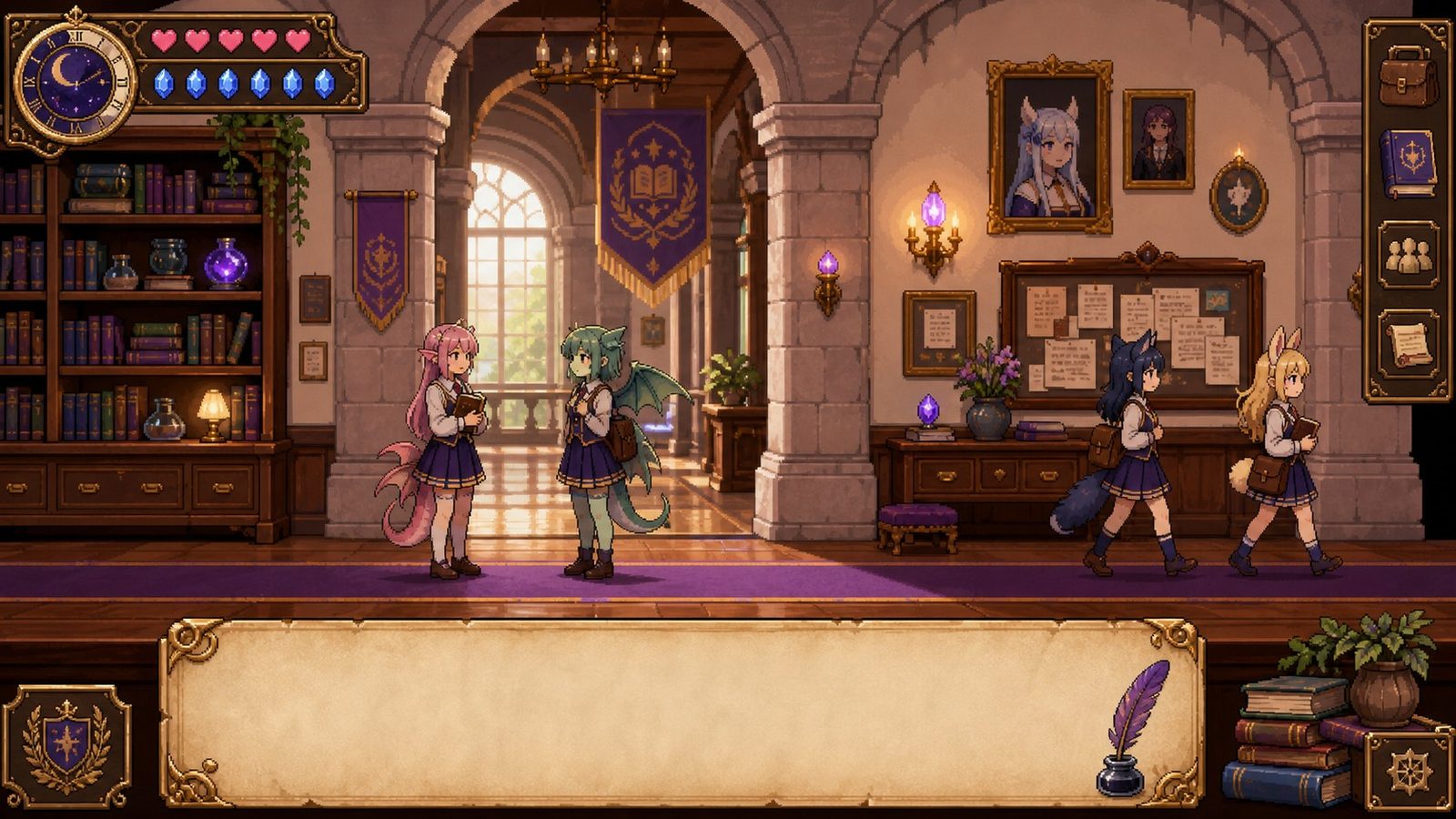 魔法兽娘学院MagicalMonster 魔法学院 详情图 5