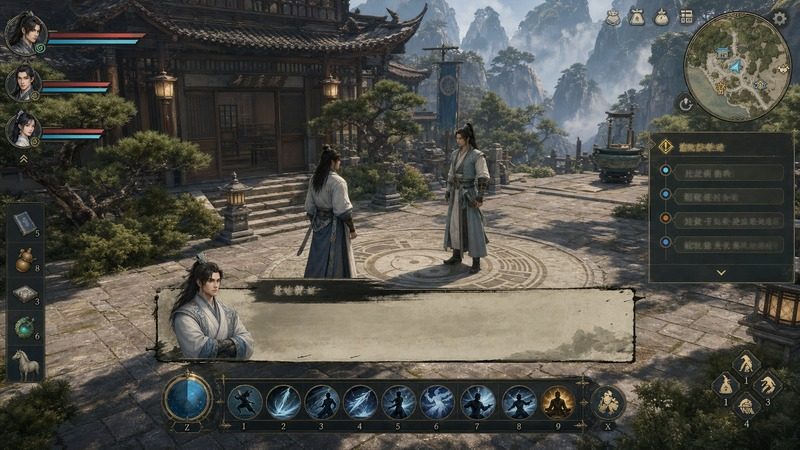 金庸群侠传5爱与死仙狐MOD六周年 支线内容 场景图 8