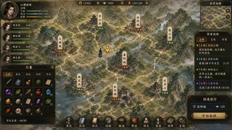 金庸群侠传5爱与死仙狐MOD六周年 剧情互动 展示图 3