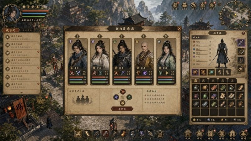 金庸群侠传5爱与死仙狐MOD六周年 探索场景 预览图 3